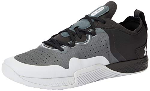 Under Armour TriBase Thrive 2, Cross Trainer Hombre, Parcela Gris Negro Halo Gris 100, 47 EU