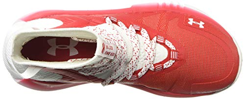 Under Armour Zapato de voleibol Highlight Ace 2.0 para mujer, blanco (Rojo (601)/Rojo), 44.5 EU