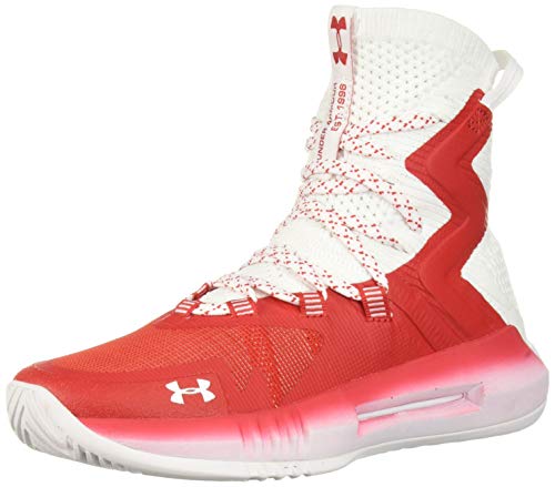 Under Armour Zapato de voleibol Highlight Ace 2.0 para mujer, blanco (Rojo (601)/Rojo), 44.5 EU