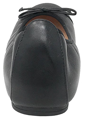 Unisa Auto_18_RI Negro, Bailarinas-Manoletinas para Mujer, 39