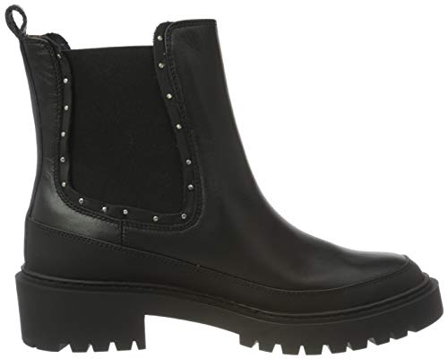 Unisa, Botas estilo Chelsea Mujer, NEGRO, 38 EU