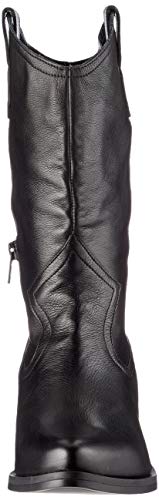 Unisa, Botas Vaqueras Mujer, Negro, 37 EU