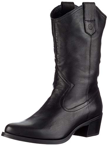 Unisa, Botas Vaqueras Mujer, Negro, 38 EU