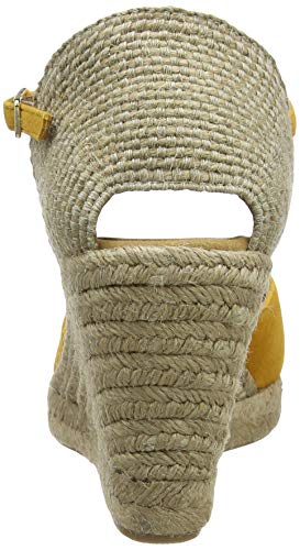 Unisa Castilla_20_KS, Alpargata Mujer, Amarillo (Mustard Mustard), 39 EU