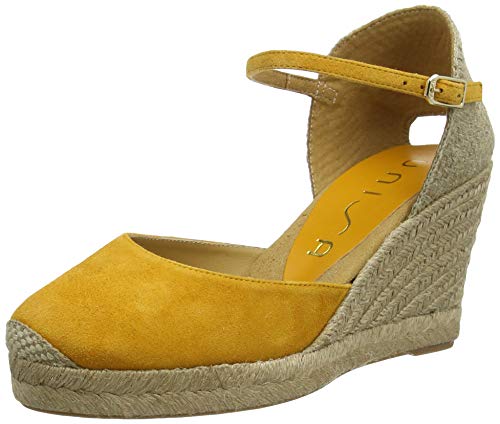 Unisa Castilla_20_KS, Alpargata Mujer, Amarillo (Mustard Mustard), 39 EU