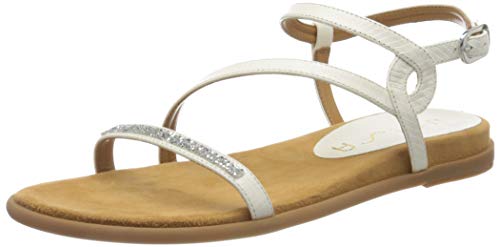 Unisa Claris_li, Sandalia con Pulsera Mujer, Marfil (Ivory Ivory), 36 EU