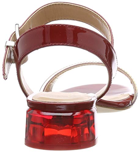 Unisa Donova_pa, Sandalia con Pulsera Mujer, Rojo (Rouge Rouge), 38 EU