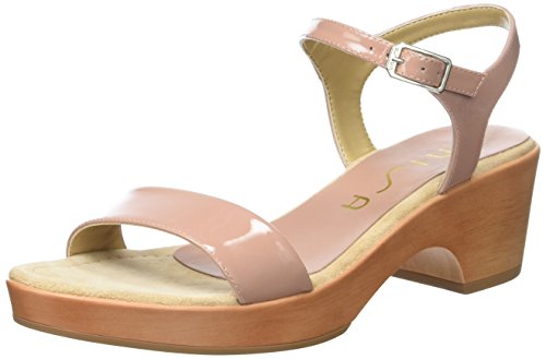 Unisa Irita_17_PA, Sandalias con Cuña Mujer, Rosa (Printemps), 39 EU