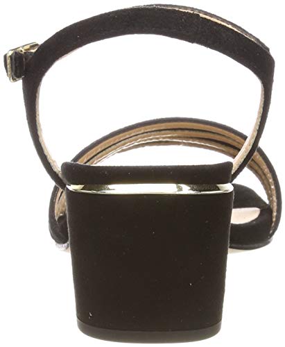 Unisa Koizel_KS, Sandalia con Pulsera Mujer, Negro (Black Black), 40 EU