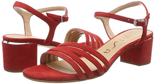 Unisa KOIZEL_KS, Sandalia con Pulsera Mujer, Rojo (Passion Passion), 38 EU
