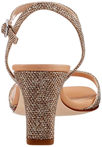 Unisa Mechi_ev_na, Sandalias con Punta Abierta Mujer, Dorado (Mumm Mumm), 39 EU