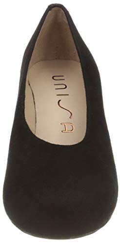 Unisa Nebula_f18_KS, Zapatos de Tacón Mujer, Negro (Black Black), 40 EU