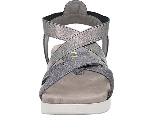Unisa - Sandalias deportivas, color Plateado, talla 40 EU