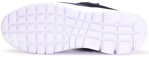 Unisex Hombres Mujeres Zuecos Zapatillas de Playa Respirable Malla Ahueca hacia Fuera Las Sandalias Zapatos Vernano - Azul Profundo, 43 EU