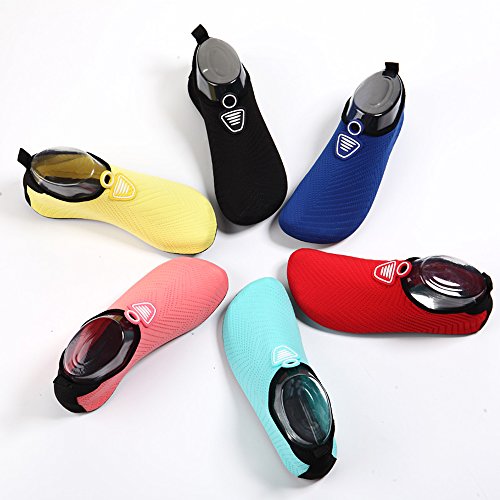 Unitysow Zapatillas de Agua Hombres Verano Secado Rápido Zapatillas de Playa Ligeros Transpirable Aqua Calzado Snorkel Bucear Surf Swim Piscina Zapatillas de Yoga Escarpines