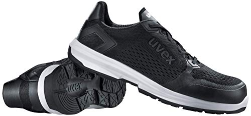 uvex 1 Sport Calzado de Trabajo S1 SRC ESD | Zapatos de Seguridad con Punta Ligera y Sin Metales - para Mujeres y Hombres