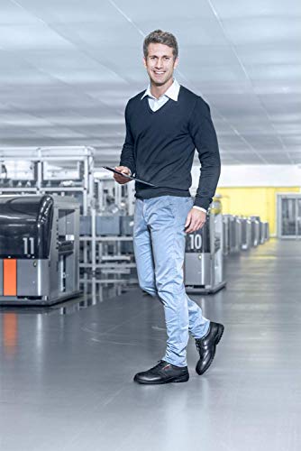 Uvex Herren Business Casual Arbeitsschuhe, Schwarz, 45 EU