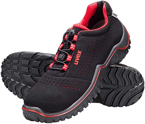 Uvex Motion Style Calzado Profesional de Seguridad S1 SRC ESD - Zapatilla Deportiva de Trabajo - Puntera Antiaplastamiento Metálica