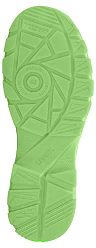 Uvex Xenova S2 - Botas de trabajo de piel para hombre, color Verde, talla 46 EU