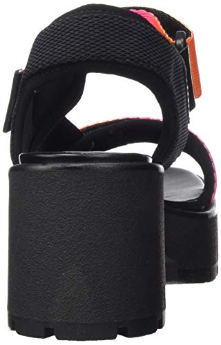 Vagabond Dioon, Sandalias con Plataforma Mujer, Mehrfarbig Pink Multi 88, 38 EU