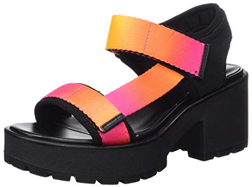 Vagabond Dioon, Sandalias con Plataforma Mujer, Mehrfarbig Pink Multi 88, 38 EU
