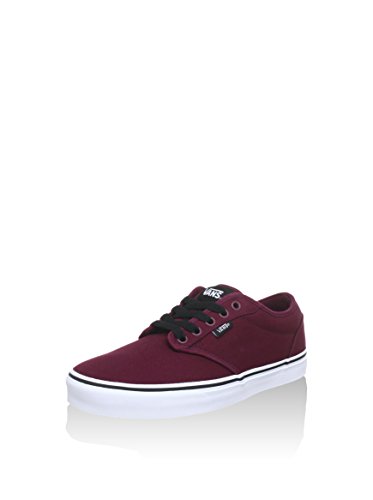 VANS Atwood Canvas', Zapatillas Hombre, Rojo (Oxblood/White 8J3), 44 EU