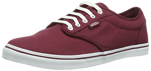 Vans Atwood Low Canvas, Zapatillas Mujer, Rojo (Burdeos 8C2), 36