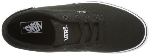 Vans Atwood Sneaker, Unisex Adulto, Negro (Canvas Black/White 187), 39 EU