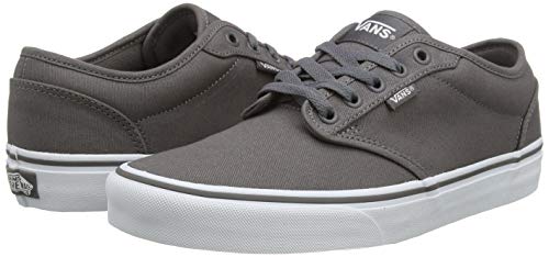 VANS Atwood, Zapatillas Hombre, Gris (Canvas Pewter/White 4WV), 40 EU