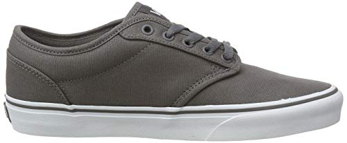 VANS Atwood, Zapatillas Hombre, Gris (Canvas Pewter/White 4WV), 44 EU