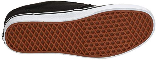 VANS Atwood, Zapatillas Hombre, Negro (Black/White Canvas 187), 44.5 EU