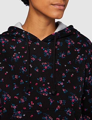 Vans BEAUTY FLORAL HOODIE Sudadera con capucha, Negro (, S para Mujer