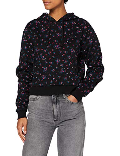 Vans BEAUTY FLORAL HOODIE Sudadera con capucha, Negro (, S para Mujer
