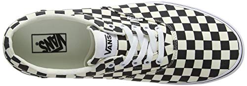 Vans Doheny, Sneaker Hombre, Multicolor ((Checkerboard) Black/Classic White Ib8), 43 EU