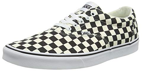 Vans Doheny, Sneaker Hombre, Multicolor ((Checkerboard) Black/Classic White Ib8), 43 EU