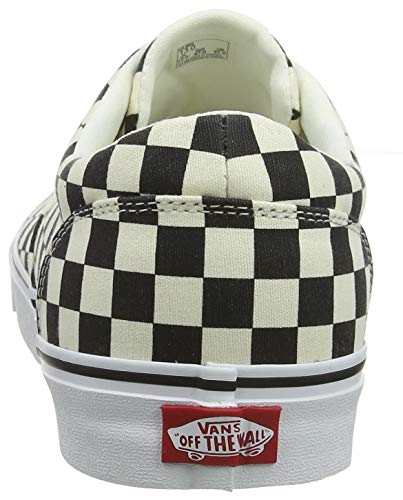 Vans Doheny, Sneaker Hombre, Multicolor ((Checkerboard) Black/Classic White Ib8), 43 EU