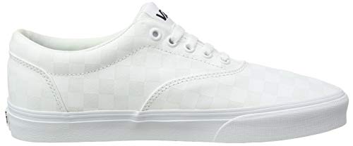 Vans Doheny, Sneaker Hombre, W51-Tablero de Damas, Color Blanco, 41 EU