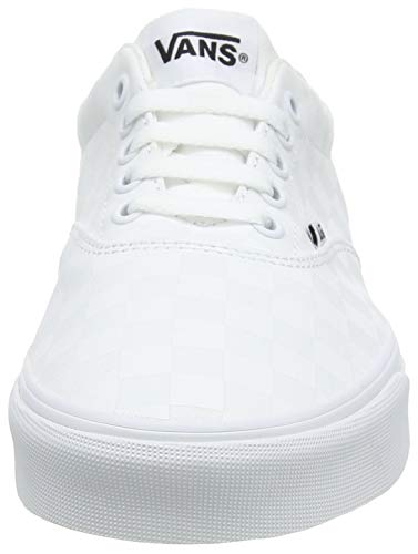 Vans Doheny, Sneaker Hombre, W51-Tablero de Damas, Color Blanco, 41 EU