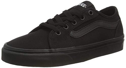 VANS Filmore Decon, Zapatillas Mujer, Negro ((Canvas) Black/Black 186), 38 EU