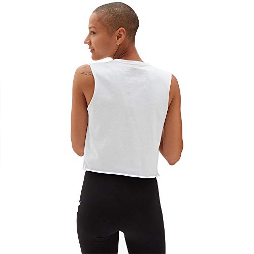 Vans Flying V Classic Muscle Camiseta de Tirantes Anchos, Blanco, S para Mujer