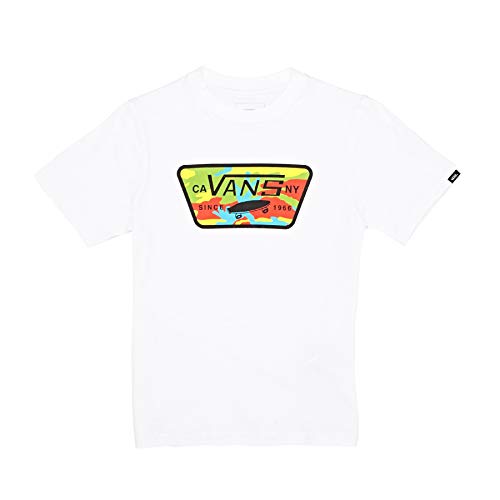 Vans VN0A2WQQ Full Patch Camisetas Y Camisa DE Tirantes Chicos Unisex White XL