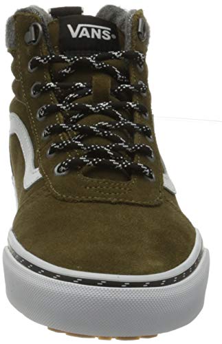 Vans Ward Hi MTE, Sneaker Hombre, Outdoor Military Olive Negro, 42 EU
