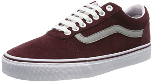 Vans Ward Suede, Zapatillas Hombre, Rojo ((Retro Sport) Port Royale/Drizzle V1j), 41 EU