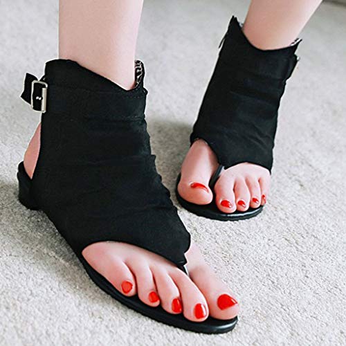 Vectry Zapatos Fluchos Mujer Sandalias De Mujer Chanclas Mujer Baratas Zapatos Tacon Mujer Zapatos Planos Mujer Zapatos De Verano Mujer Zapatos Casual Mujer Negro