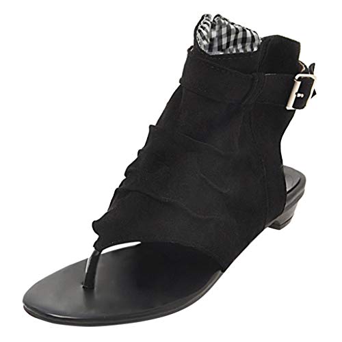 Vectry Zapatos Fluchos Mujer Sandalias De Mujer Chanclas Mujer Baratas Zapatos Tacon Mujer Zapatos Planos Mujer Zapatos De Verano Mujer Zapatos Casual Mujer Negro