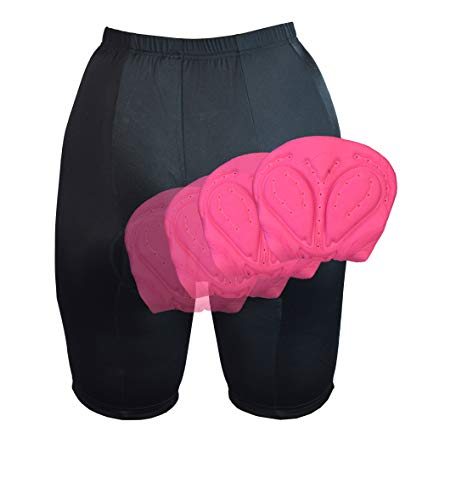 VeloChampion Pantalones Cortos para Mujer de Ciclismo Inserción Acolchada para Ciclismo Chicas Carreras de montaña pr Short Spandex Lycra Team Sprint Race Bicicleta (Extra Large)