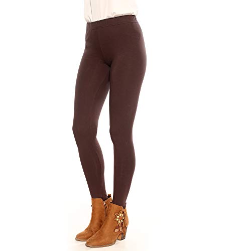 VENCA Legging sin Costuras de Punto el�Stico Mujer - 117003,MARR�N,XXL