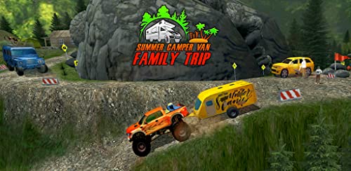 Verano Campero Camioneta Conducción Camión Simulador 2018: Contento Virtual Familia Juegos Gratis para Niños