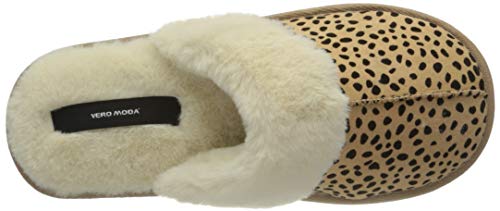 VERO MODA VMANI Slippers, Mocasn Mujer, marrón, 37 EU