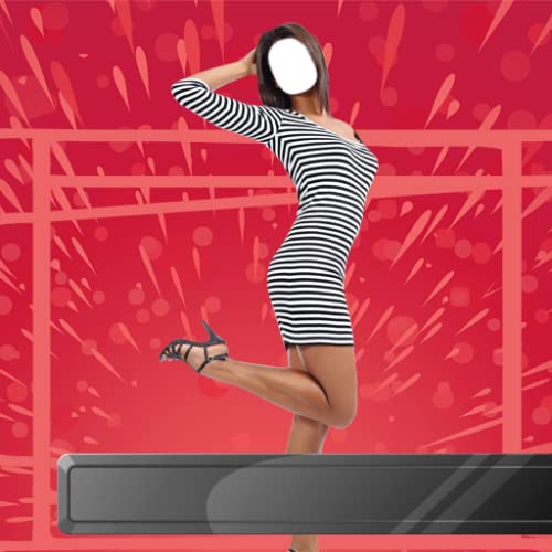 Vestido corto Montaje de fotos